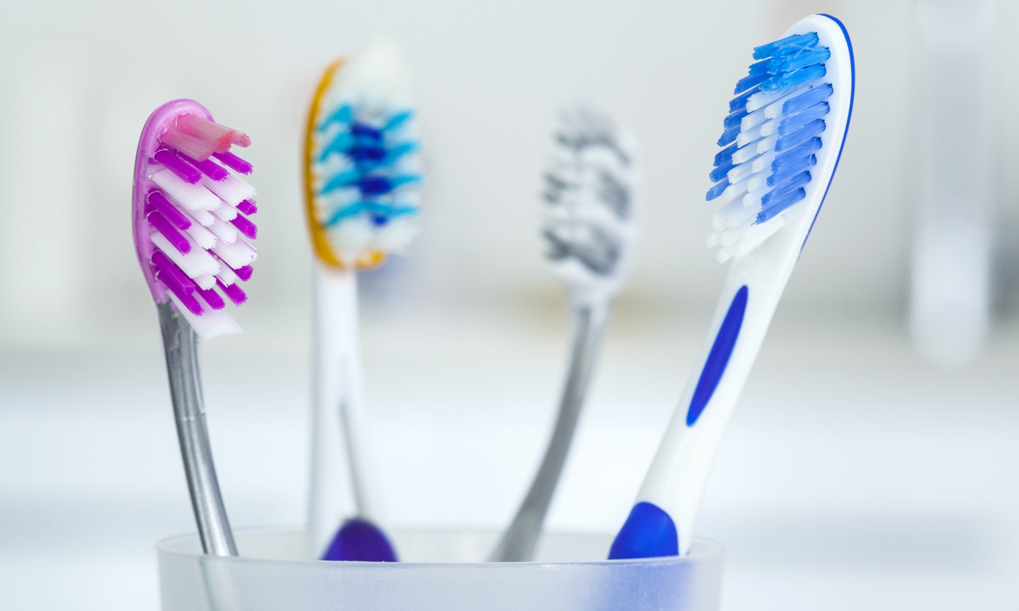 different kinds of manual toothbrushes